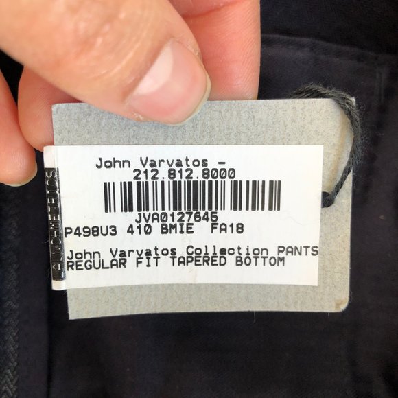 John Varvatos dark grey pants - Picture 7 of 7